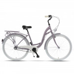 Mestský bicykel 28 Kands S-Comfort 3-prevodový Nexus 18" matný Fialová - vresová matná